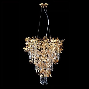 Люстра подвесная CRYSTAL LUX ROMEO ROMEO SP10 GOLD D600